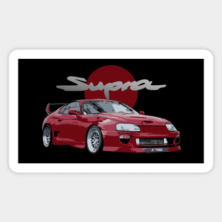 Red Supra Sticker